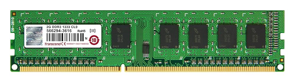 Transcend デスクトップPC用 DDR3 1333 6GB(2GB×3) Amazon | Transcend デスクトップPC用メモリ PC3-10600 DDR3